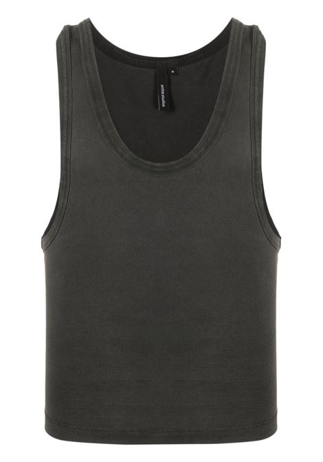 Black scoop-neck tank top Entire Studios- women ENTIRE STUDIOS | ES2267WB